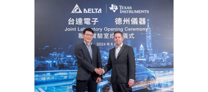 L to R - James Tang, Delta Electronics, and Amichai Ron, Texas Instruments